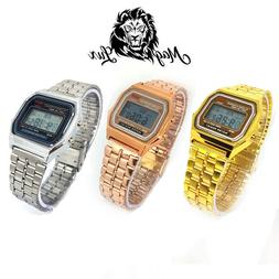 O Da Polso Tipo "casio" Oro - Argento & Pink Gold Uomo Donna