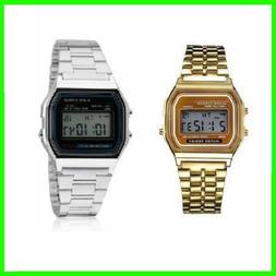 O Da Polso Tipo Casio Oro Argento Nuovo New Uomo Donna Unise