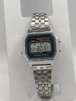 O Da Polso Tipo Casio Quadrante Piccolo Argento Unisex Uomo 