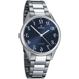 O Da Polso Uomo 40 Mm Classico Acciaio Inox Festina Nuovo Qu