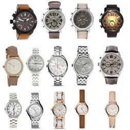 O Da Polso Uomo Donna Fossil Marrone Nero Beige In Pelle Acc