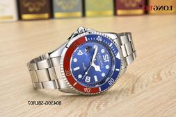 O Da Polso Uomo Fine Marca Longbo Acciaio Classico Color Arg