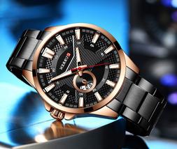 O Da Polso Uomo In Acciaio Inox Navy Nautica Nero Oro Classi