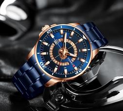 O Da Polso Uomo In Acciaio Inox Navy Nautica Blu E Oro Class