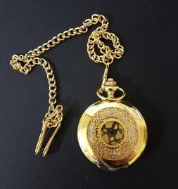 O Da Tasca Taschino Quarzo Cipolla Con Catena Colore Oro Vin