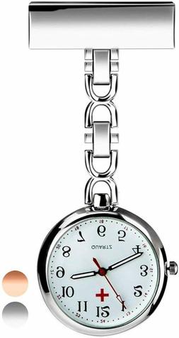 O Da Taschino Per Infermieri Con Spilla Bavero Orologi Argen