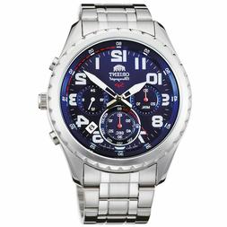 orologio da uomo al quarzo argento analogico