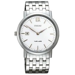 orologio da uomo al quarzo polso argento