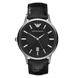 O Da Uomo Emporio Armani Ar2411 Cinturino In Pelle - Nuovo G