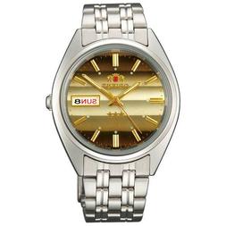 O Orient Da Uomo Automatico 3 Stars Polso Argento Analogico 