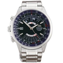 O Orient Da Uomo Automatico In Acciaio Argento Analogico Wat