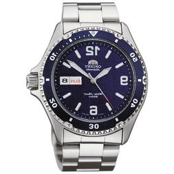 O Orient Da Uomo Automatico Mako In Acciaio Argento Analogic