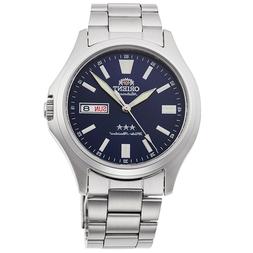 O Orient Da Uomo Automatico Polso Argento Analogico Watch In