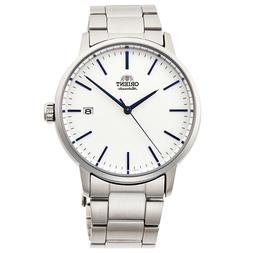 O Orient Da Uomo Automatico Polso Argento Analogico Watch In