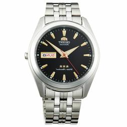 O Orient Da Uomo Automatico Polso Argento Analogico Watch In