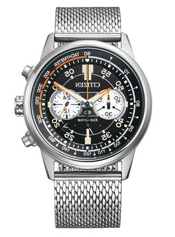 O Da Uomo Cronografo Crono Racin Citizen Eco-drive In Acciai