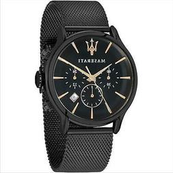 O Da Uomo Cronografo Maserati R8873618006 Con Cinturino In A