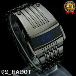 O Da Uomo Digitale Grande Orologio Da Polso Stile Iron Man C