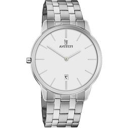 O Da Uomo Festina In Acciaio Con Quadrante Bianco Elegante A