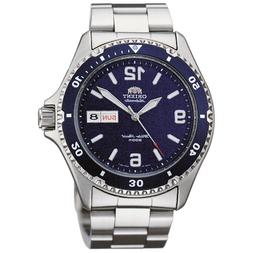 O Orient Da Uomo Sub Mako Automatico Watch Argento Analogico