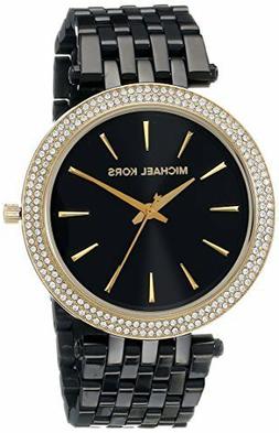 O Michael Kors Darci Mk3322 Acciaio Nero/gold Pav&egrave; Strass B