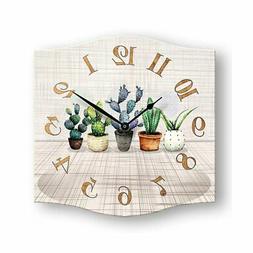 O Decorativo Sagomato In Legno Cm 38x38 Shabby Botany Brown