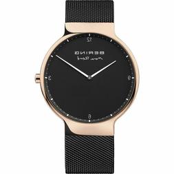 O Di Max Ren&eacute; Cinturino In Acciaio Maglia Nero 15540-262