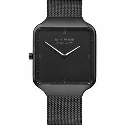 O Di Max Ren&eacute; Cinturino In Acciaio Maglia Nero 15836-123