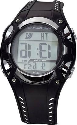 O Digitale Da Polso Radio Controllato, Funzione Sveglia E Cr