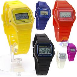 O Digitale Da Polso Sportivo Uomo Donna Timer Retroilluminat