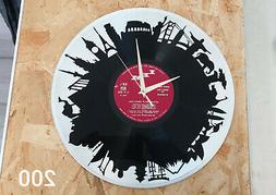 O Disco Vinil Clock Orologio Da Parete Citta 200 Citt&agrave; Del 