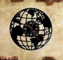 O Disco Vinil Clock Orologio Da Parete Mondo