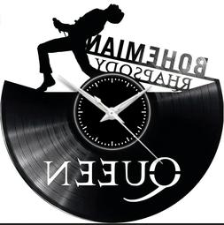O Disco Vinile Clock Orologio Da Parete Queen Bhoemian Rapso