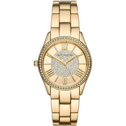 O Donna Acciaio Dorato Michael Kors Mk7073 Brillantini
