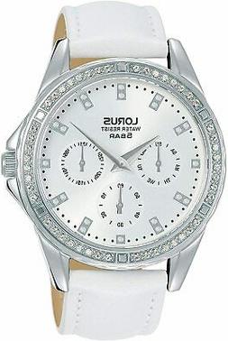 O Donna Analogico Al Quarzo Con Cinturino In Pelle Di Vitell