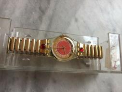 O Swatch Donna Anni 90 Cinturino Elasticizzato Nuovo Colore 