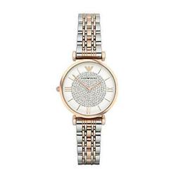 O Donna Armani Ar1926 Acciaio Bicolore Silver E Dorato Picco