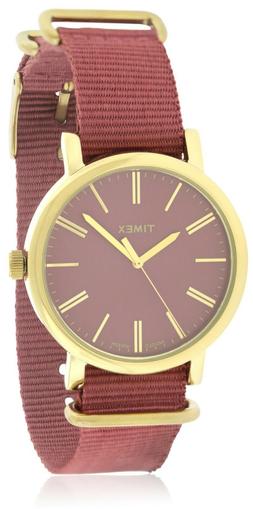 O Donna Timex,cassa Oro Pvd,38mm,retroilluminato Indiglo,cin