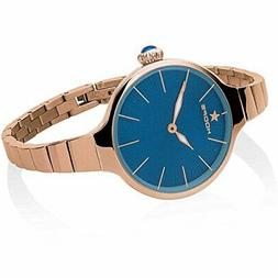 O Donna Ch&eacute;rie Midi Rose Gold Blu 2584lc-rg09 - Hoops