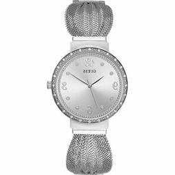 O Donna Guess Chiffon W1083l1 Bracciale Acciaio Swarovski Ne