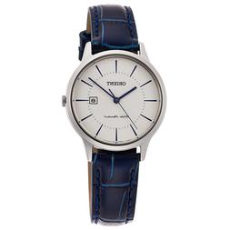 O Orient Donna Cinturino In Pelle Nero Al Quarzo Analogico D