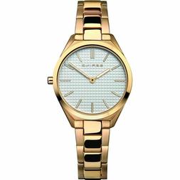 O Donna Bering Classic Acciaio Dorato 17231-734 Ultra Slim