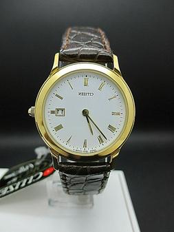 O Donna Citizen Con Datario Cassa Oro 18kt Massiccio Cinturi