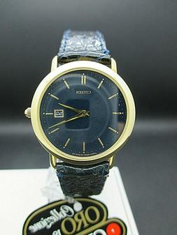 O Donna Citizen Con Datario Cassa Oro 18kt Massiccio Cinturi