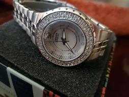 O Fossil Donna Con Strass Nuovo Con Scatola