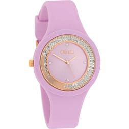 O Liu-jo Donna Con Swarovski E Cinturino In Gomma