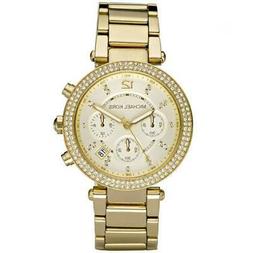 O Donna Cronografo Michael Kors Mk5354 Parker Dorato Con Bri