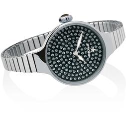 O Donna Elastico Hoops Ch&Eacute;rie Diamonds Nero 2601l-s06-58