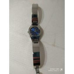 O Donna Fossil Quadrante Blu Cinturino Rigido  -
