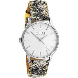 O Donna Liu Jo Luxury Gea Tlj1117 Pelle Pitonato Silver Gial